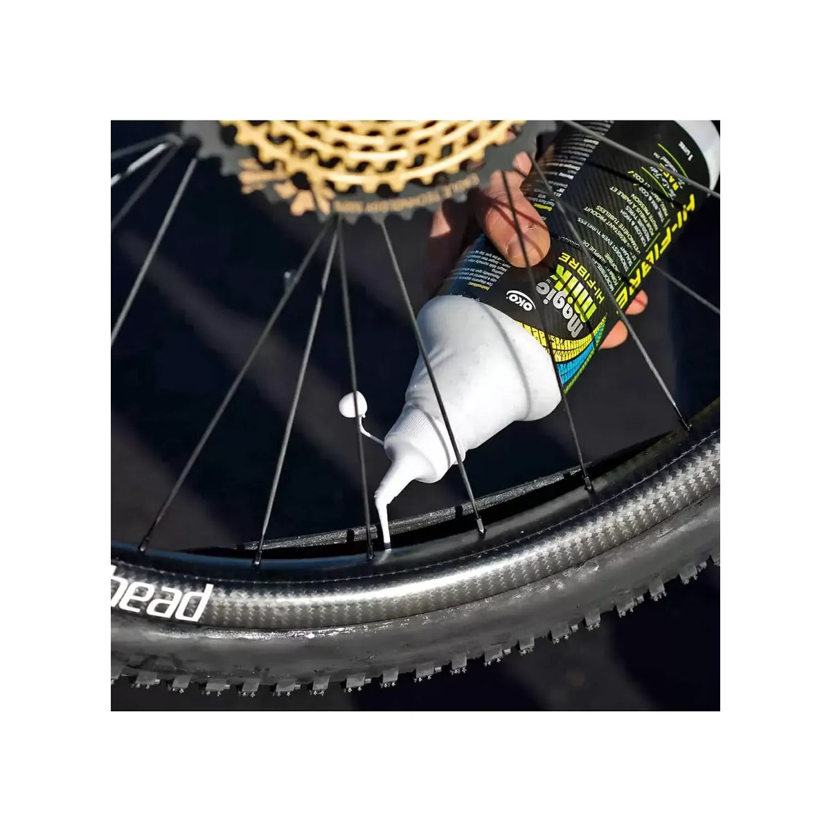 OKO Magic Milk Hi-Fibre Tubeless Tätningsmedel 250ml | SKU:5034793000034_2.webp