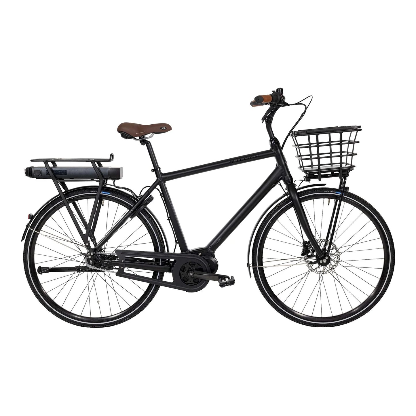 Raleigh Sussex E2 Herr Elcykel 7-växlad 28"- Mattsvart