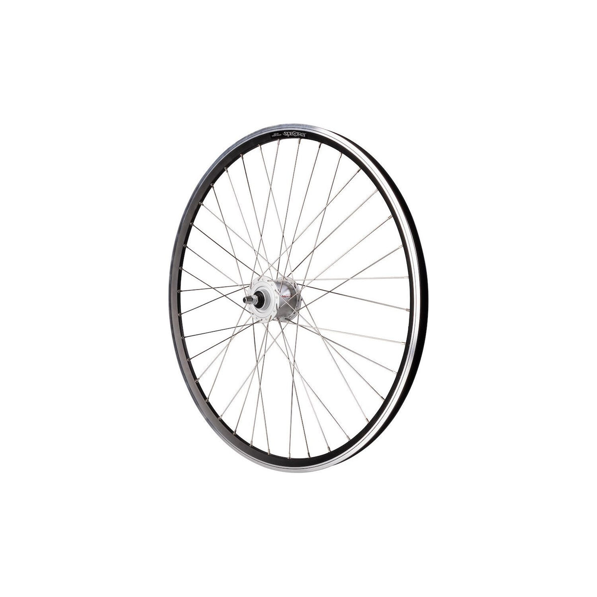 Hjul fram 622-19 db-sv dynamo, rd/shimano® dh2n30 36h fast axel 277mm eker | SKU:C4100083.jpg