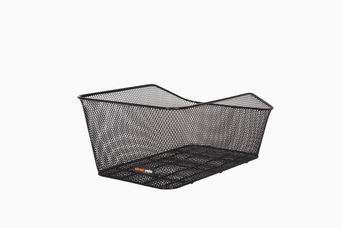 AtranVelo Korg Daily L – Fast stålkorg 25 L (svart)