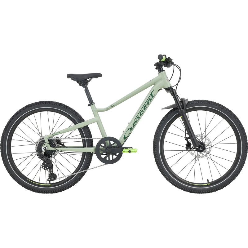 Crescent Niak 24 tum 9-växlad Barncykel - Grön | SKU:YTC4293301.webp