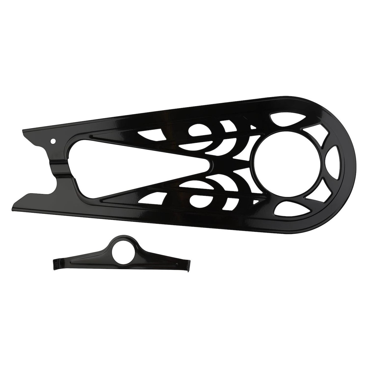 Kedjeskydd heltäckande 48t, rd/plåt l:495mm h:195mm skruvfäste passar äldre ka | SKU:C8305424 | C8305424.jpg