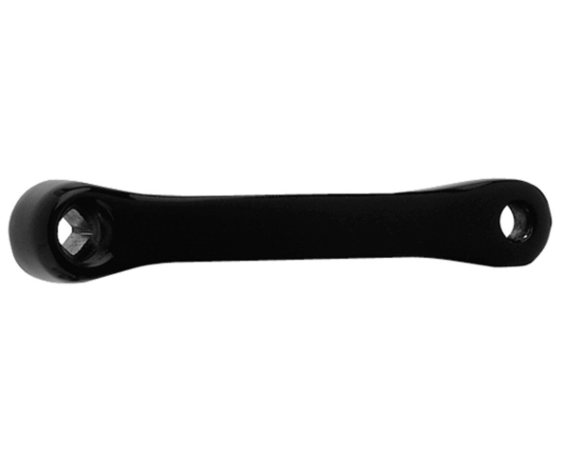 Vevarm vänster alu svart 170mm, för de flesta vevpartie