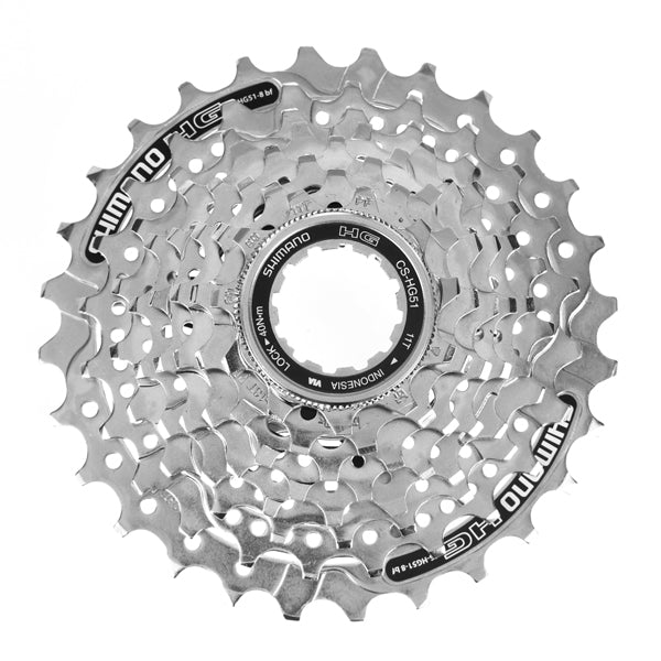 Kassette shimano / hg-51/8 s/11-28tsilver | SKU:ECSHG518128 | 20180417_ECSHG518128_S1.jpg