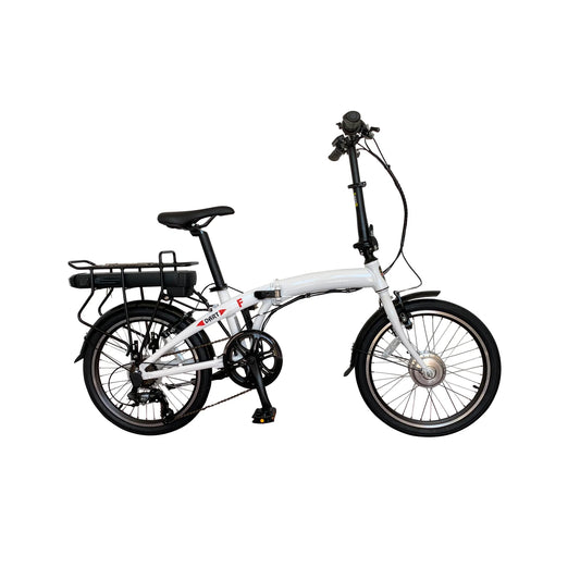 DART F ihopfällbar cykel 20″ 30cm 3-växlad - Vit