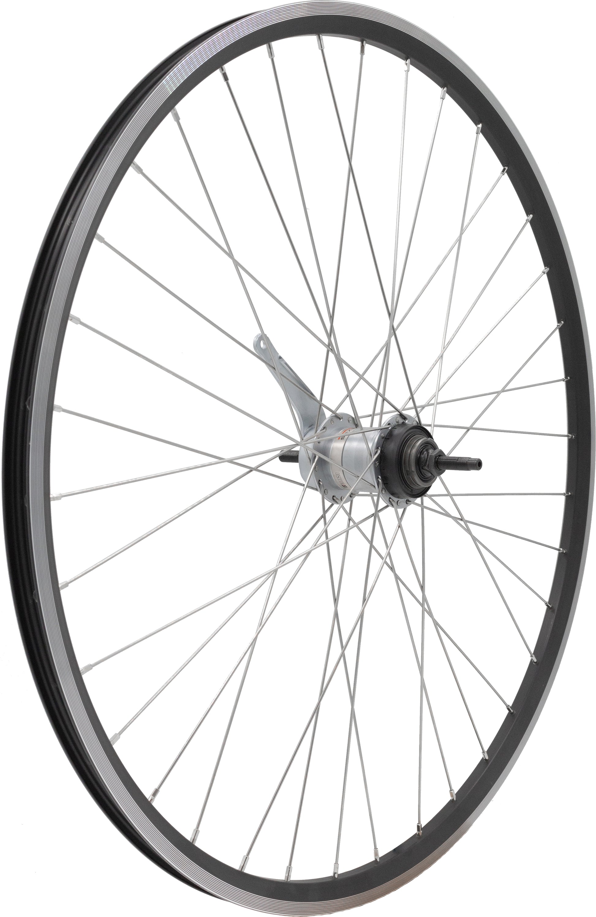 Bakhjul lite 28in etrto 622-18 d/w 3v mutter svart | SKU:25523336DB | 25523336DB.jpg
