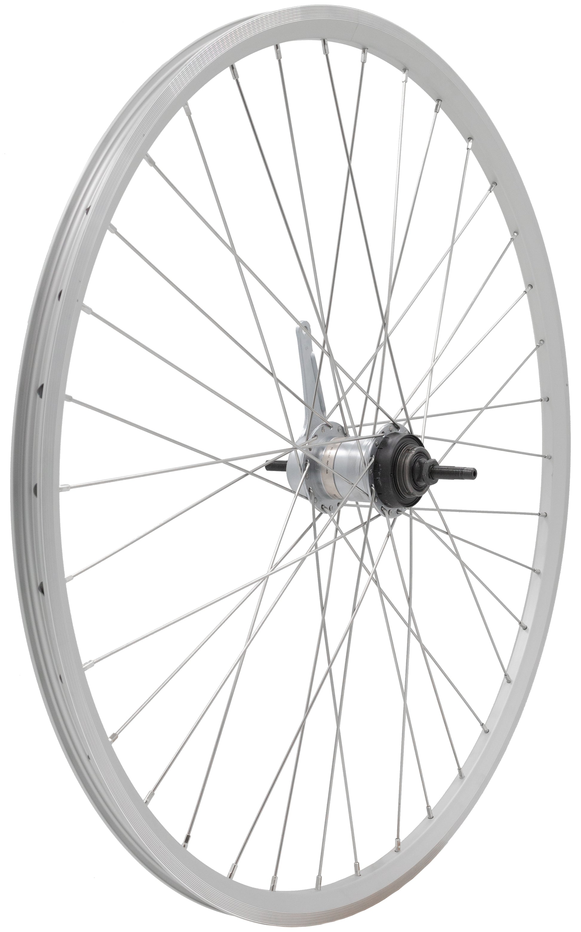 Bakhjul lite 28in etrto 622-18 d/w 3v mutter silver | SKU:25523336DS | 25523336DS.jpg