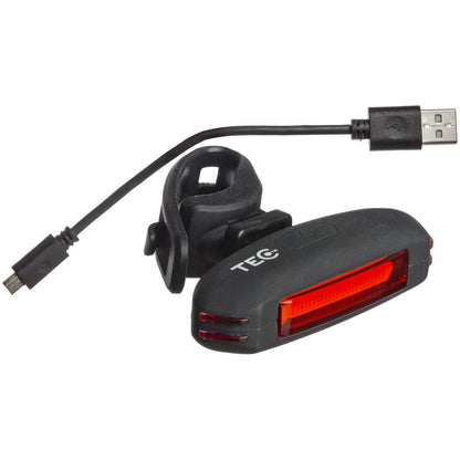 Light rubberized rear TEC bk, TEC 300 mah laddningsbar via USB vattenresistent | SKU:C8020162.jpg