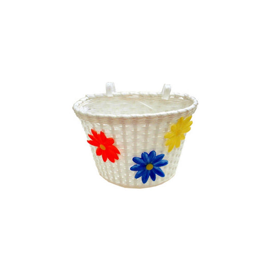 Cykelkorg barn vit plast mått: 26 x 16 x 16cm | SKU:18-827-05.jpg
