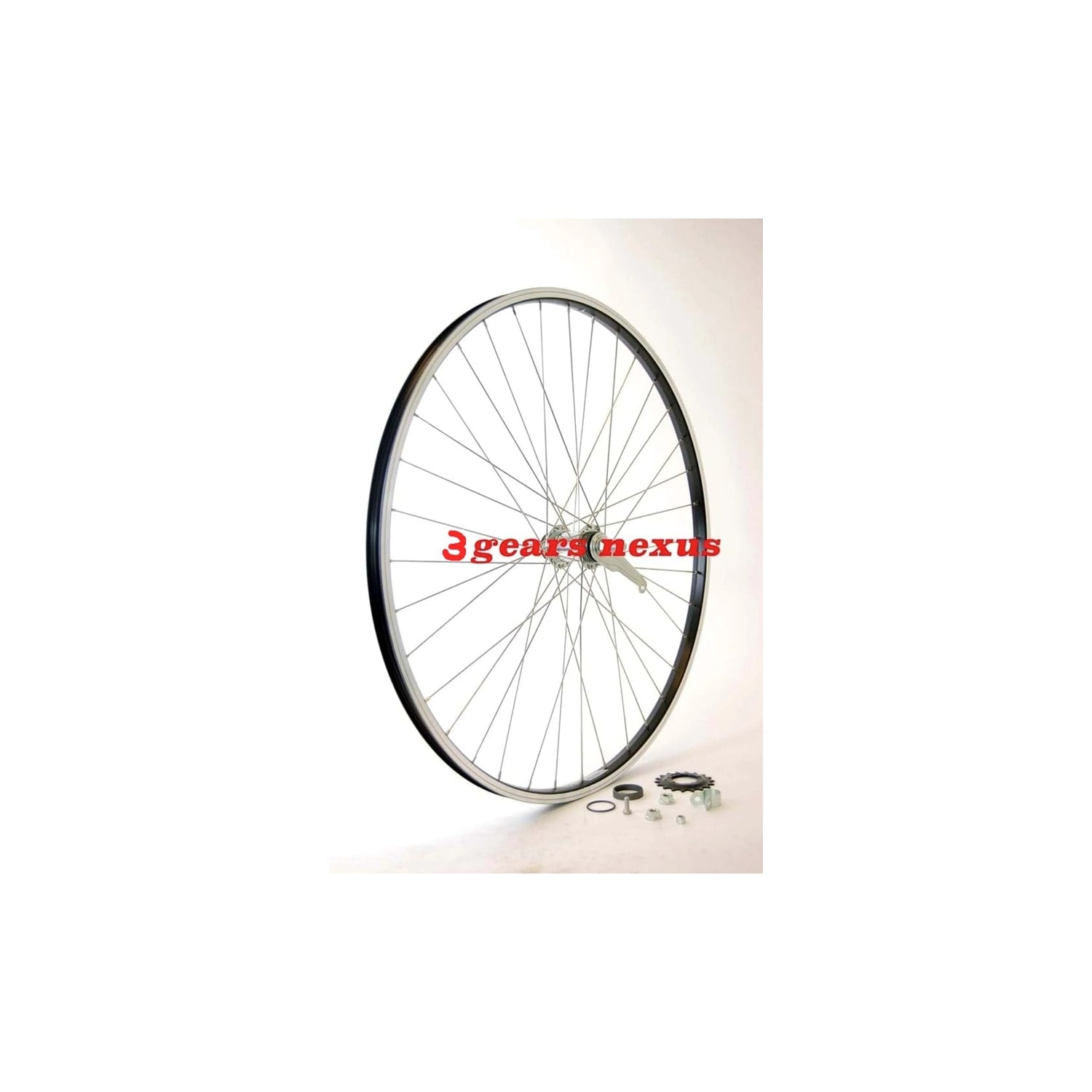 Bakhjul linus 700c 3vxl nexus dubbelbotten svart | SKU:5707965037571.webp