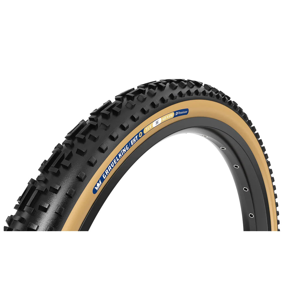 Panaracer Graveldäck – GravelKing EXT+ 700 x 38, vikbart (svart/brun)