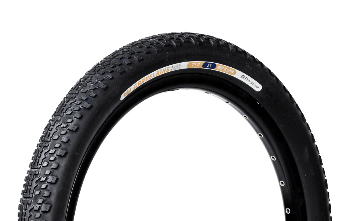 Panaracer GravelKing+ – vikbart graveldäck 20 x 2.1 (54-406), 490 g (svart)
