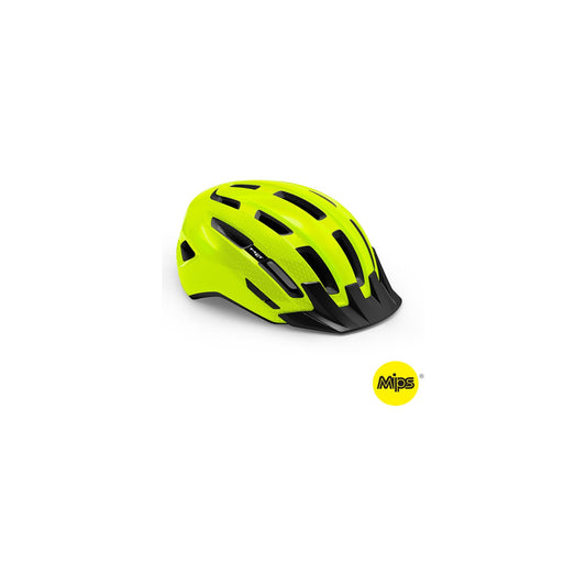 MET Helmet Downtown MIPS Fluo Yellow/Glossy L (58-61 cm) | SKU:3HM137CE00LGI1 | 3hm137ce00lgi1_default.jpg