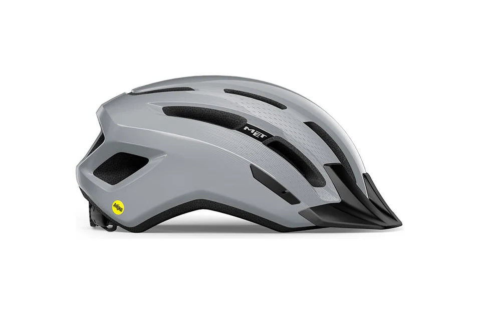 MET Downtown MIPS Grå Glossy S/M | SKU:3HM137CE00MGR1