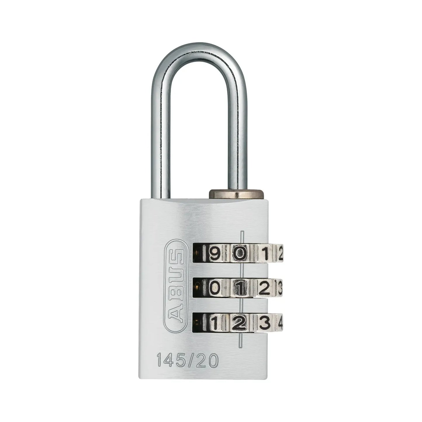 ABUS 145/20 Kodhänglås i Aluminium - Silver