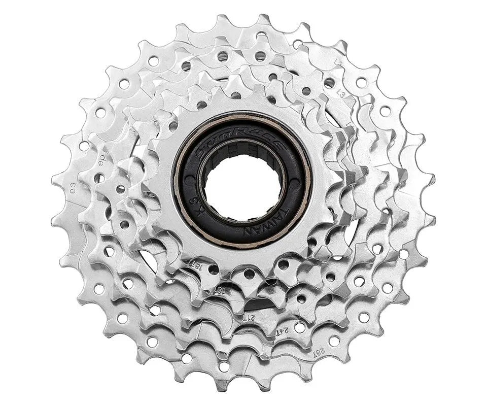 SunRace Frikrans 6-växlad 14-28T Silver