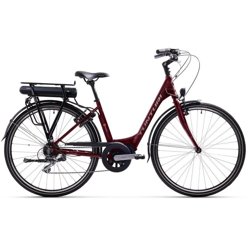 Tunturi e-power maroon 28" 45 cm  red-chrome-orange
