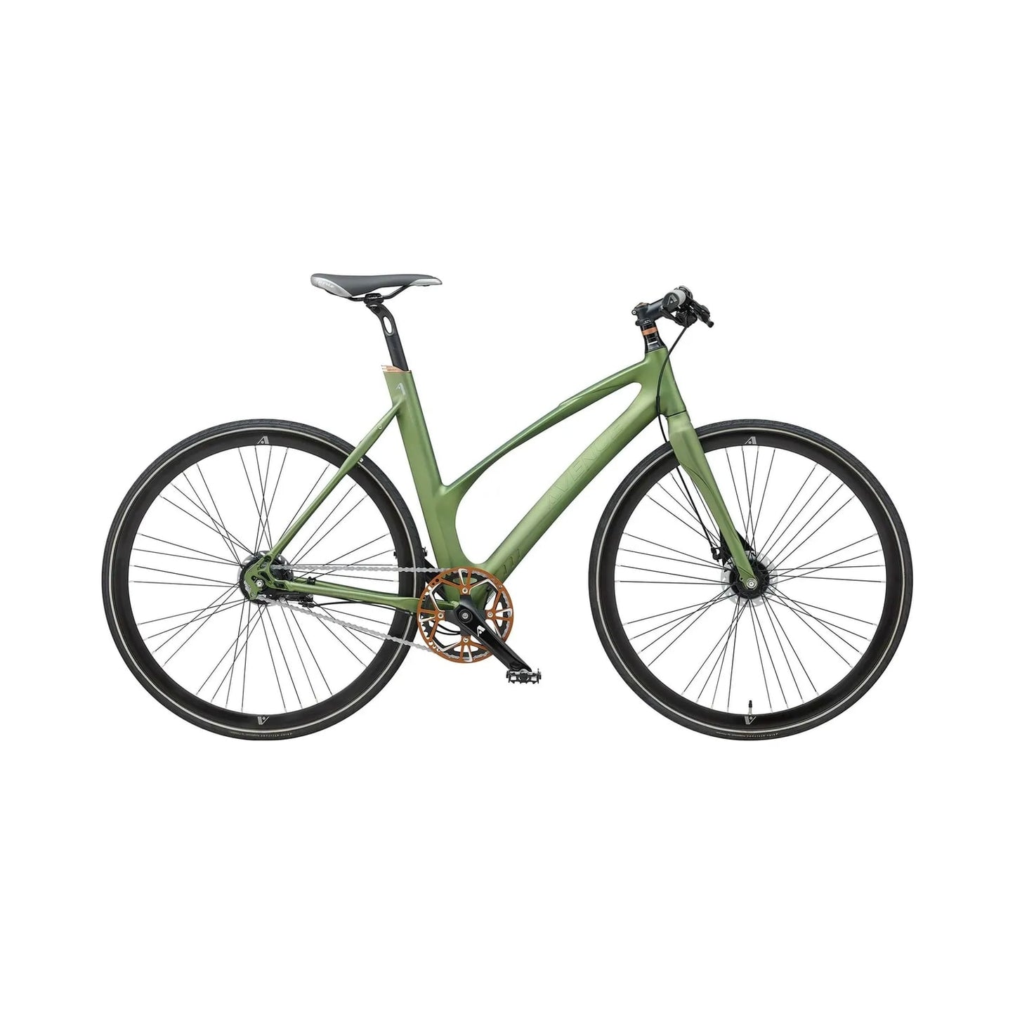 Avenue Broadway Cykel 7-växlad - Matt Grön | SKU:5712705006120.webp