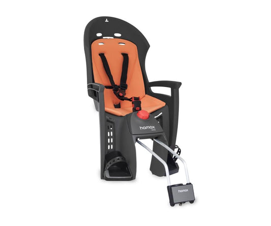 Hamax Cykelsits Siesta Med Ramfäste Grå/Orange
