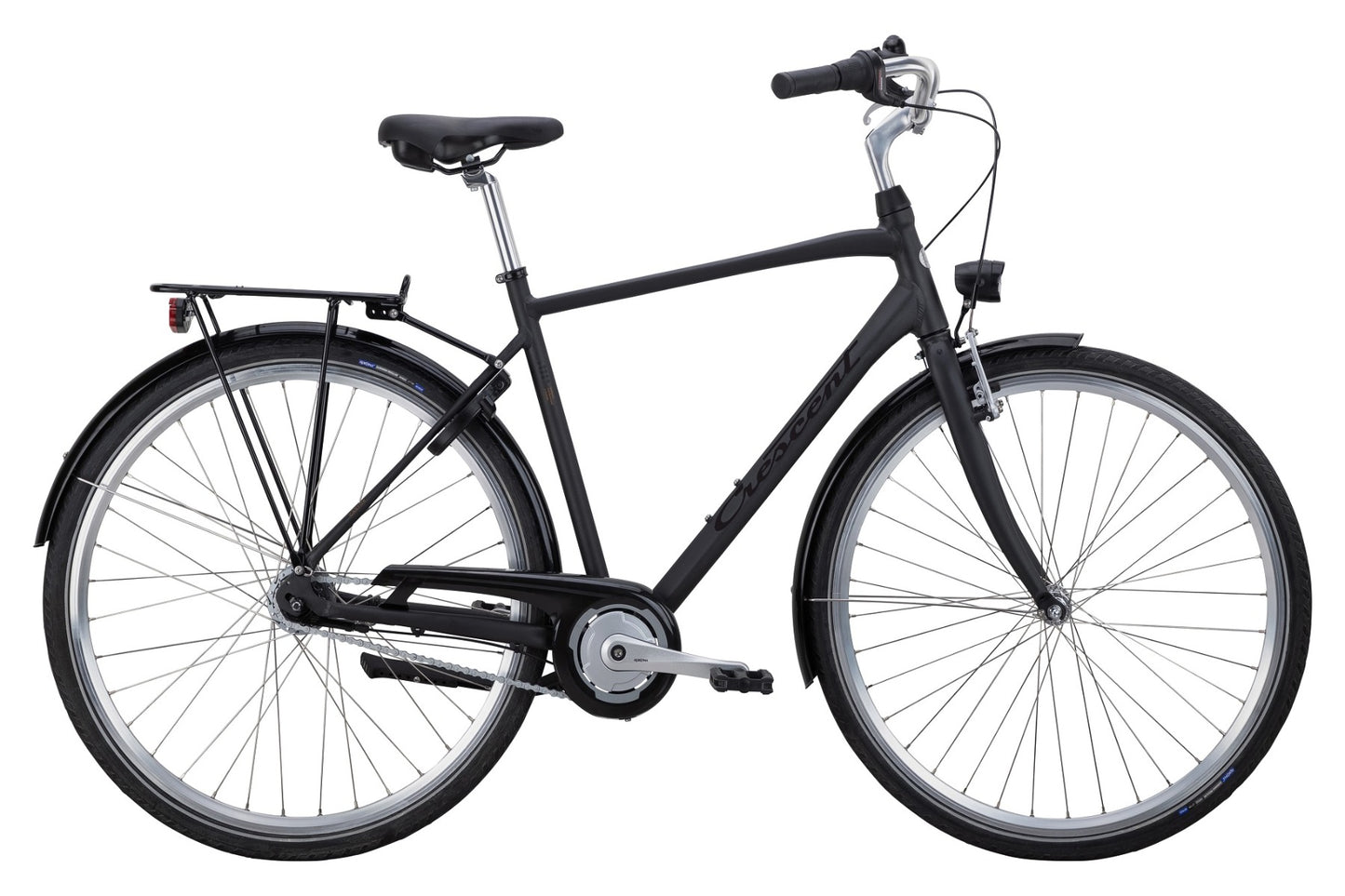 Crescent Castor 7-växlad 28" - Svart