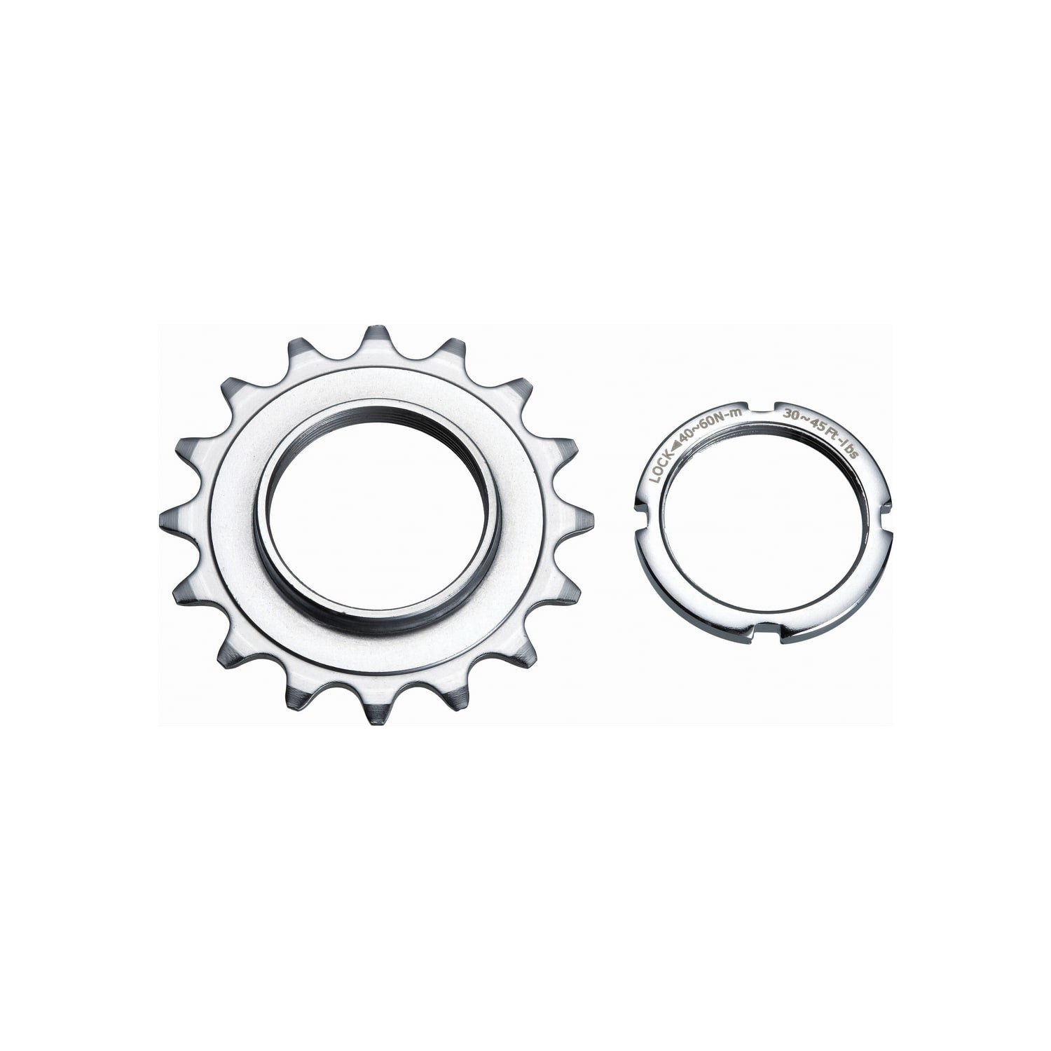 Bakdrev bike attitude 16t till fixie nav inkl. låsring | SKU:75040301 | 75040301.jpg