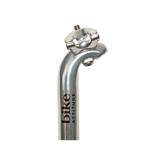 Sadelstolpe bike attitude 26,4x350mm högglans silver | SKU:75045115 | 75045115.jpg