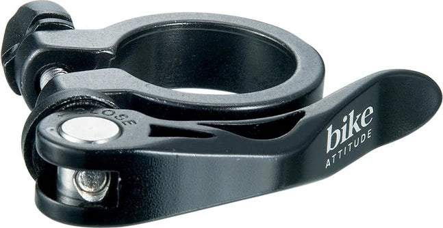 Bike Attitude Sadelstolpsklämma QR 31,8 mm Svart | SKU:75045210-1.jpg