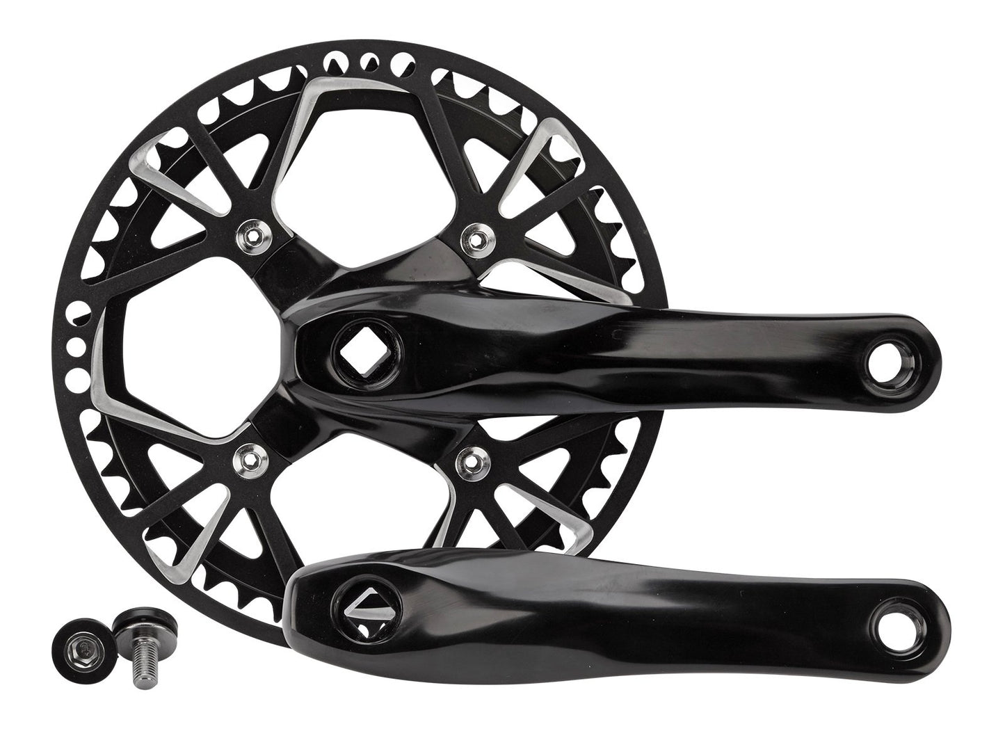 Vevparti lasco 46t 170mm svart med svart disc till 110mm vevlager+8mm | SKU:75917045 | 75917045.jpg
