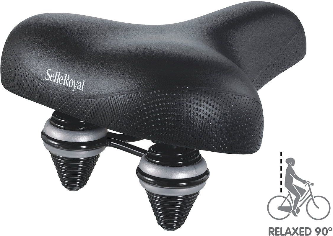 Selle Royal Unisex Sadel Royalgel 90° Svart