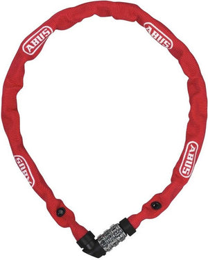 Abus Kättinglås 1200 Web 4 x 600 mm - Röd