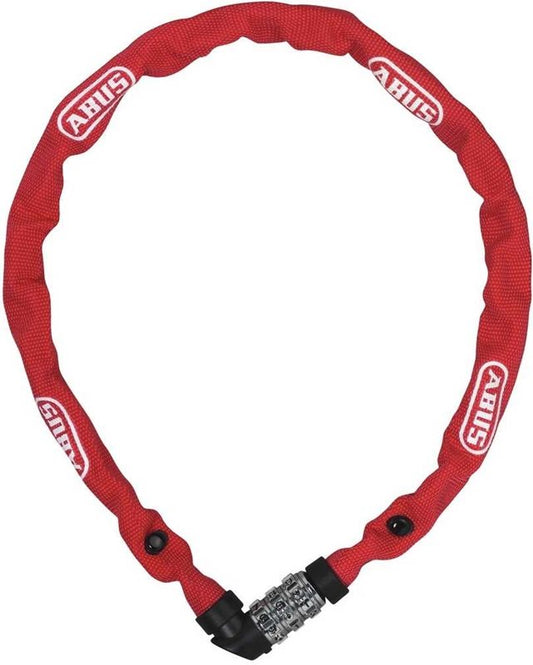 Abus Kättinglås 1200 Web 4 x 600 mm - Röd