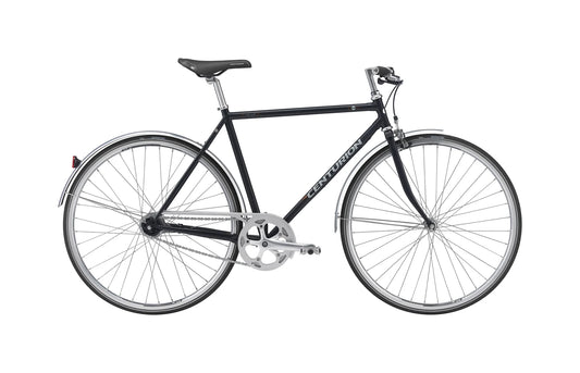 Centurion Helium Herr 7-växlad 56 cm Mattsvart/Silver | SKU:903215256
