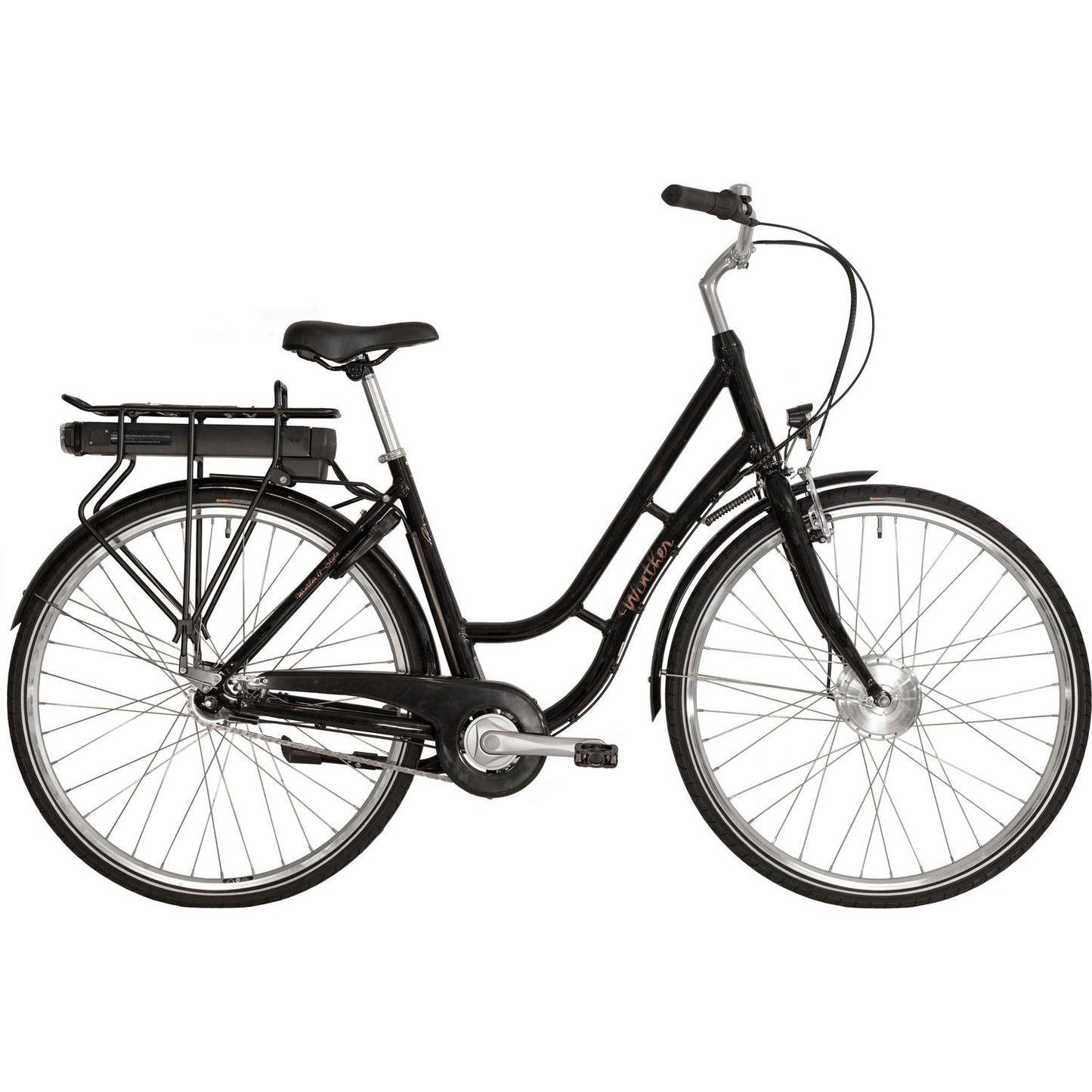 Winther g-style e dam 28" 50cm - Blank svart