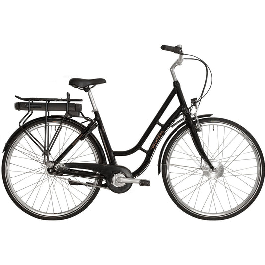 Winther g-style e dam 50cm - Blank svart exkl. batteri