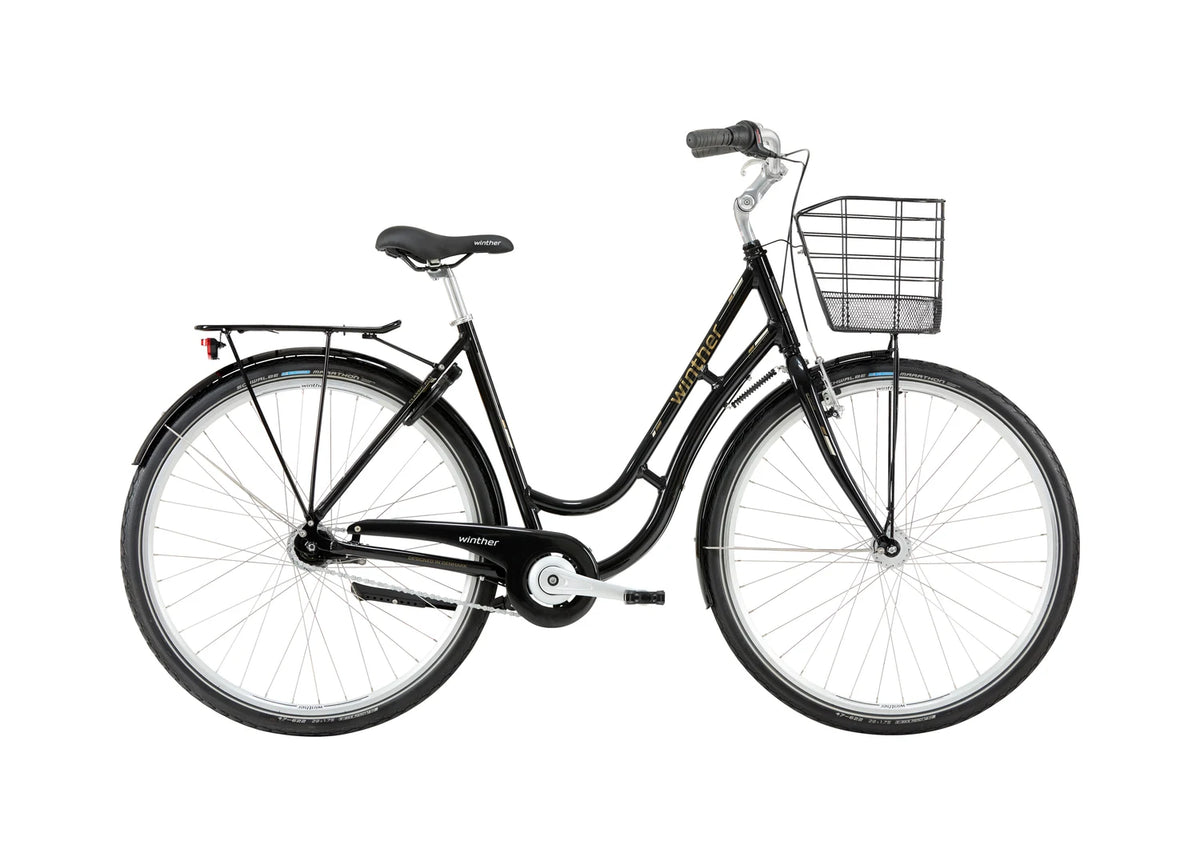 Winther Classic Dam 7-växlad 48 cm Svart | SKU:9102687348