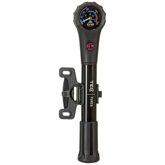 Gaffelpump alu furca , TEC med mätare, svart, one size | SKU:C8500165 | C8500165_image.jpg