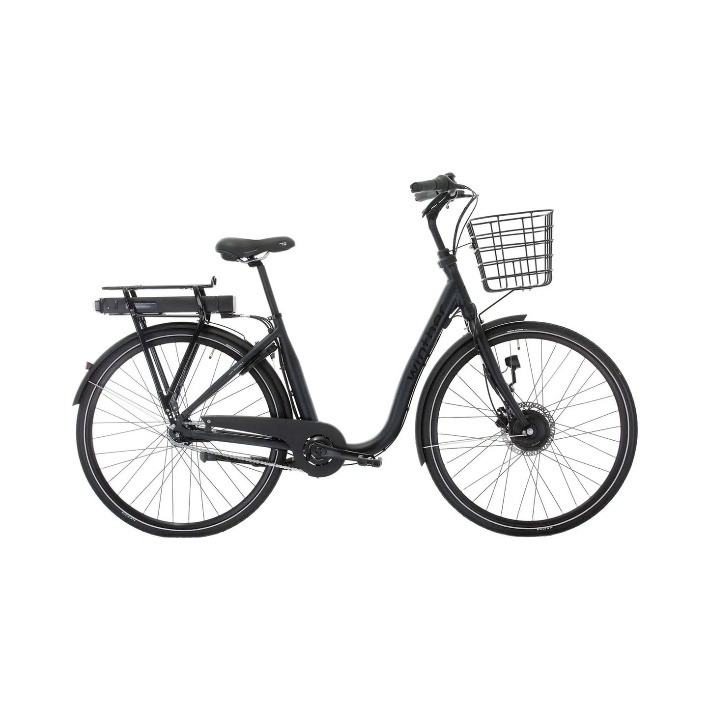Winther Easy Boarding Elcykel 7-växlad - Mattsvart | SKU:5712703001769.webp