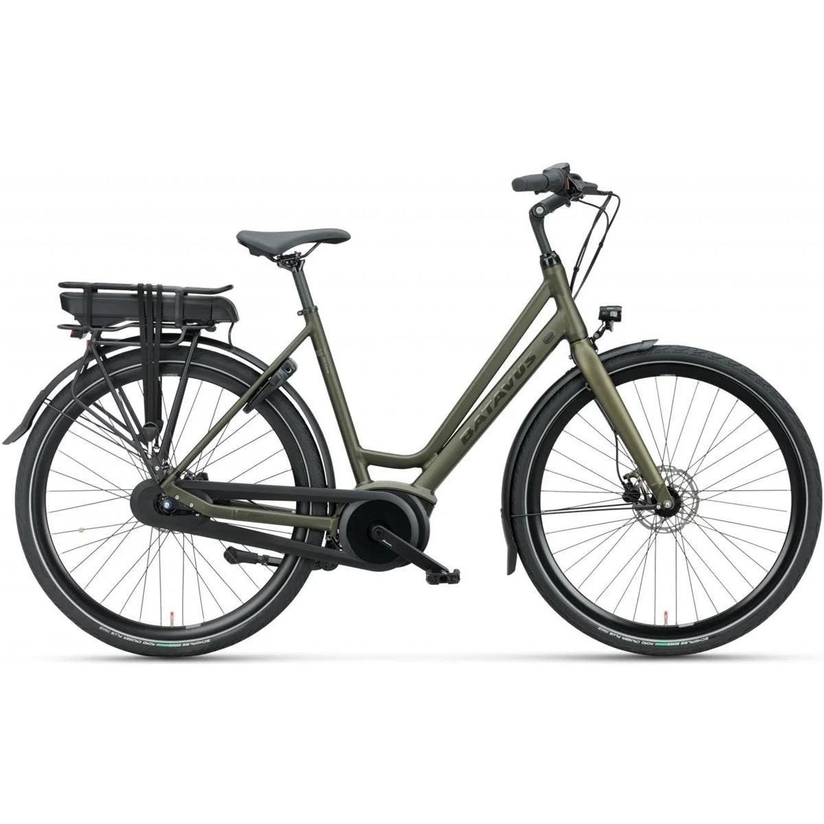 Batavus Firenze E-Go Elcykel 7-växlad 28" - Olivgrön