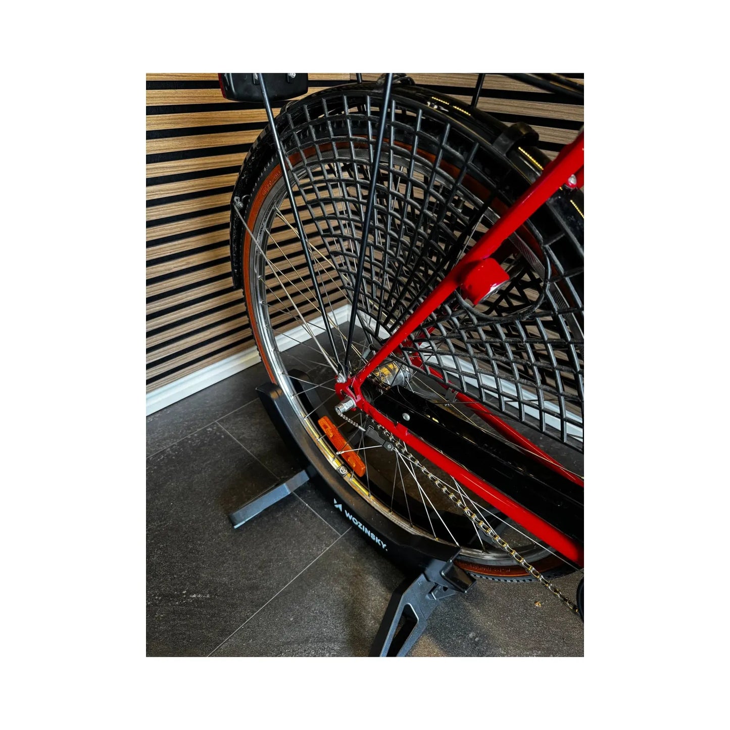 Crescent Damcykel 3-växlad 56 cm - Röd