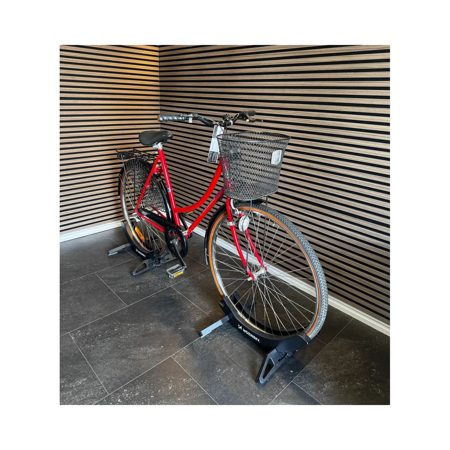 Crescent Damcykel 3-växlad 56 cm - Röd