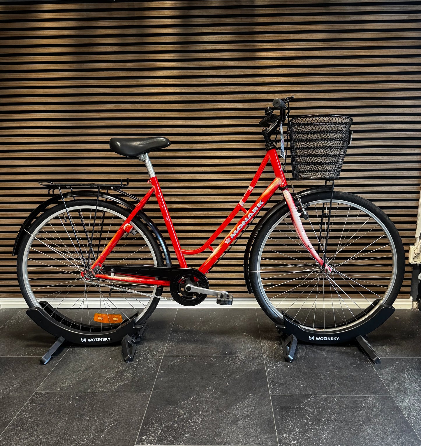 Monark Damcykel 3-växlad 53 cm - Röd