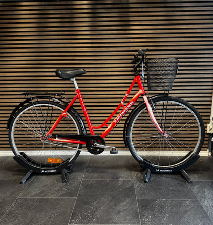 Monark Damcykel 3-växlad 53 cm - Röd