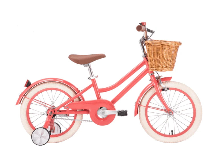 Stålhästen Trampa Barncykel 16” – Rosa | SKU:SH2000137.png