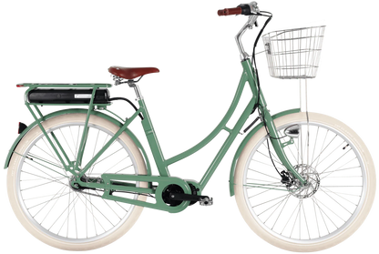 Stålhästen Prima Mitt Elcykel 7-växlad 28” 53 cm – Grön