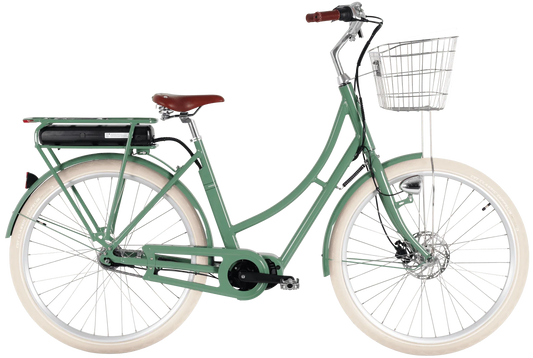 Stålhästen Prima Mitt Elcykel 7-växlad 28” 53 cm – Grön