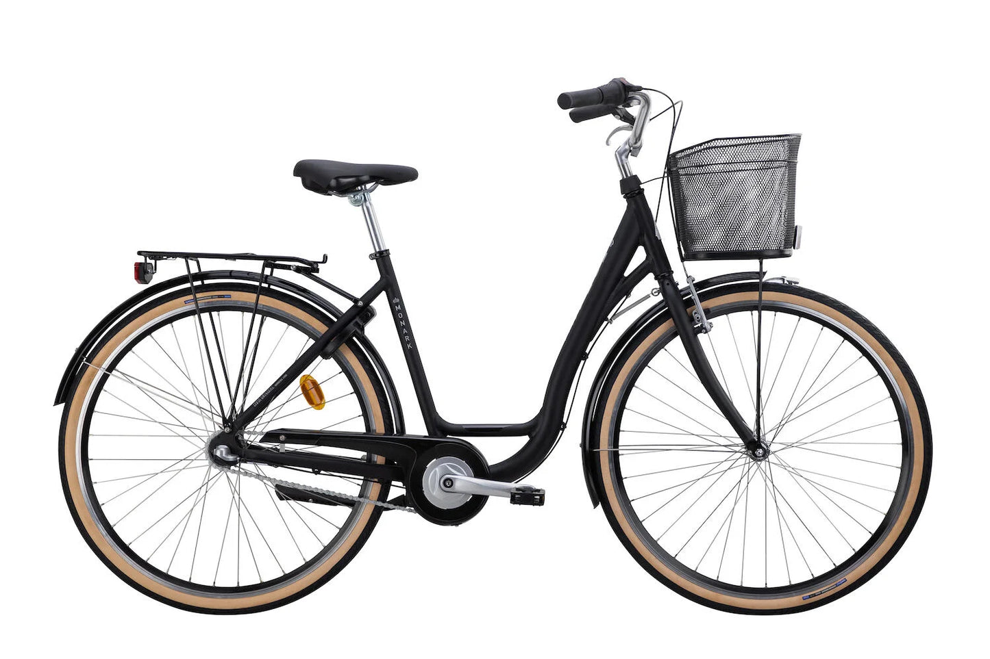 Monark Emma 3-växlad 28" 51 cm - Svart
