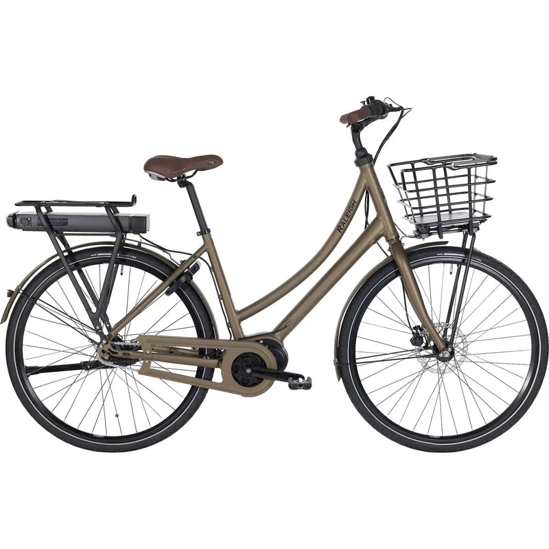 Raleigh Sussex E2 Dam Elcykel 7-växlad - Matt Sand inkl batteri | SKU:9082390654.webp