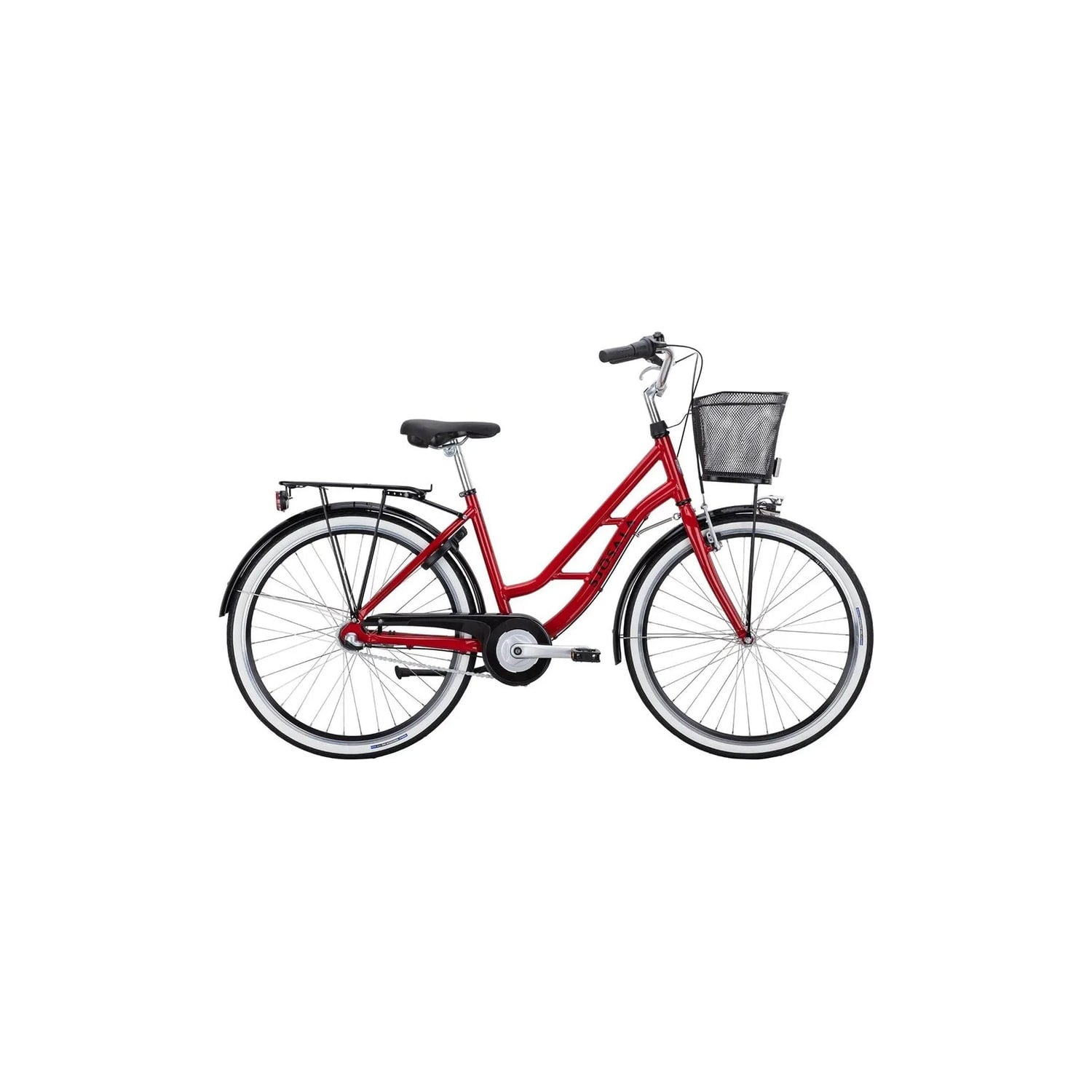 Sjösala Mariedal 26 tum 3-växlad Damcykel - Röd | SKU:7332982039772.webp
