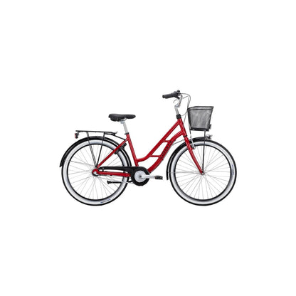 Sjösala Mariedal 26 tum 3-växlad Damcykel - Röd | SKU:7332982039772.webp