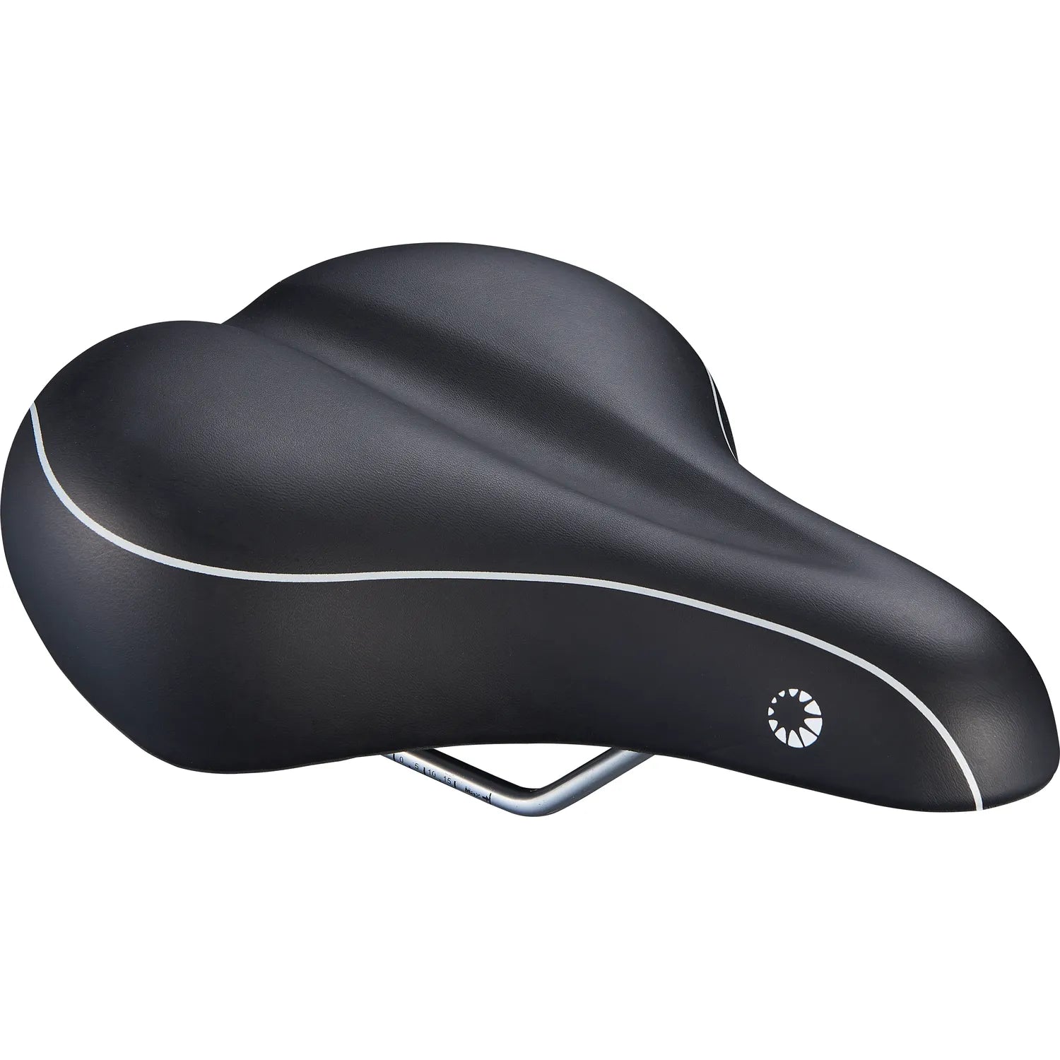 Sadel bike attitude comfort lux gel svart gel 205 x 245 mm | SKU:75044270_1.webp